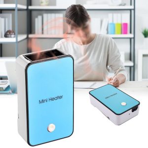 mini portable space heater electric heating warmer silent office desk or home
