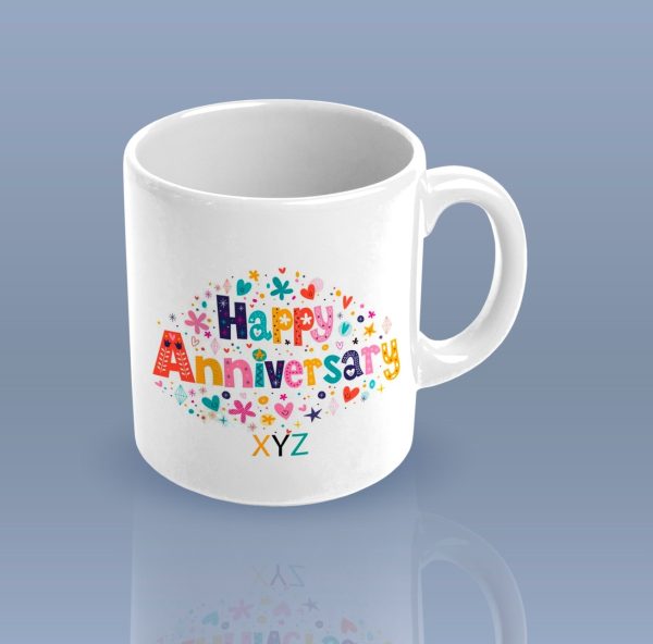 personalised coffee, tea, water mug, add photo text logo picture image