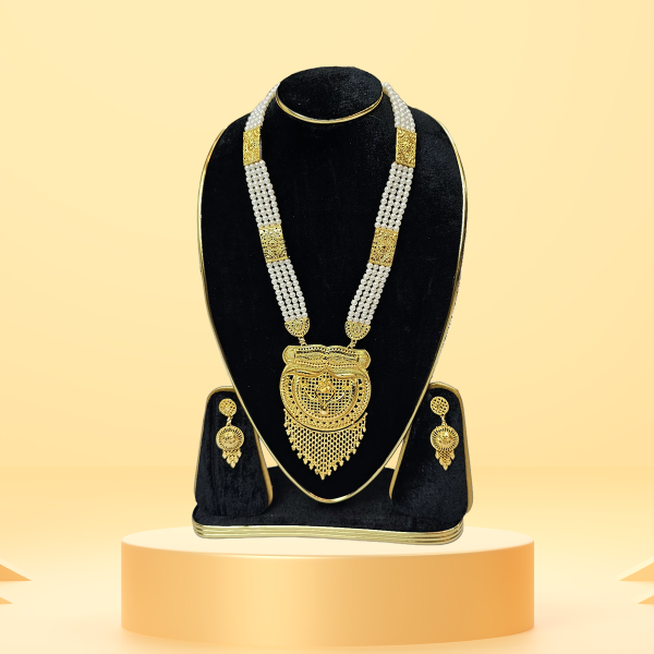 necklace set with earrings for women
