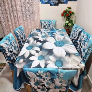china premium 3d print table cloth set