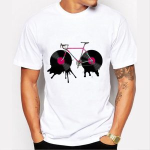 stylish half sleeve jersey fabrics t shirt for men