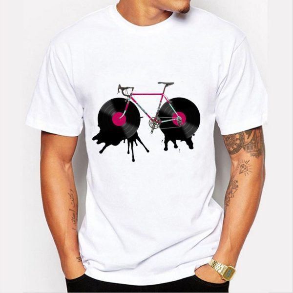 stylish half sleeve jersey fabrics t shirt for men