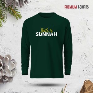 islamic calligraphy full sleeve t shirt for men
