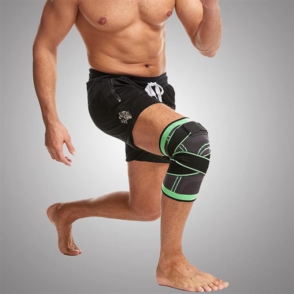unbit knee braces， kneelet sports knee pads cycling man adjustable women compression elastic knee support fitness equipment protective (