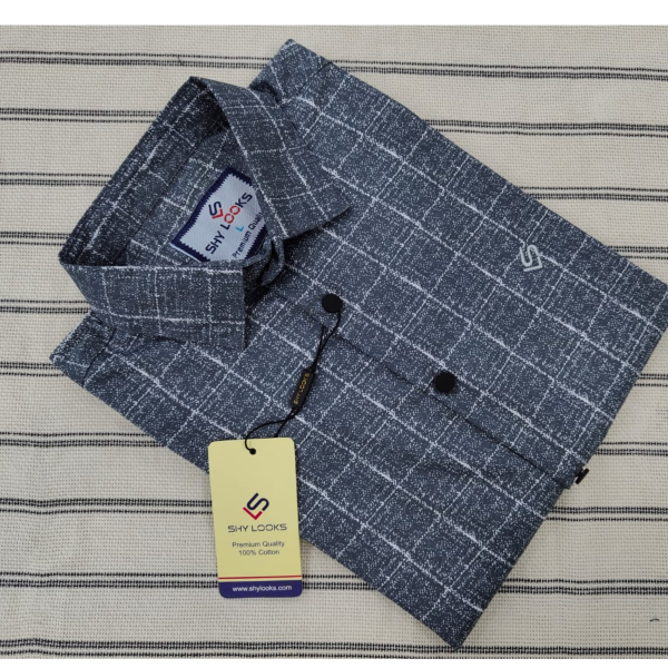 full sleeve digital print shirt for men's