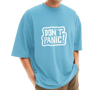 men's stylish drop shoulder (sky)