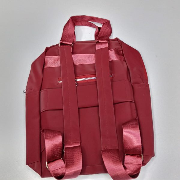 new leisure nylon ladies china bagpack (maroon)