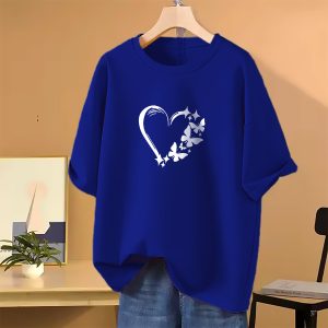 lovely drop shoulder t shirt for women