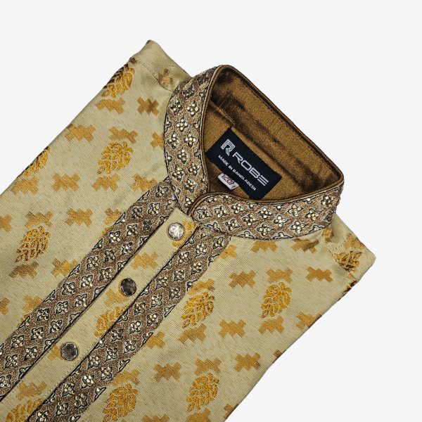 indian cotton gorgeous karchupi panjabi
