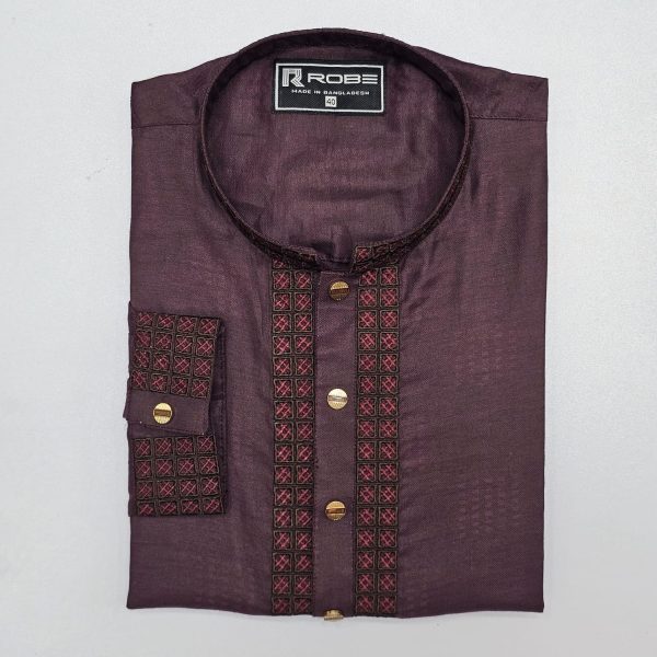 indian exclusive embroidery panjabi