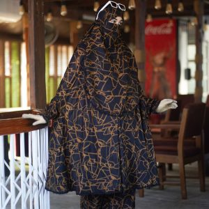elegant palazzo long khimar set