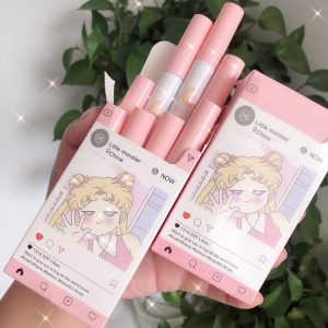 little monster liquid 8 pcs/set of cigarete tube lip glaze set matte white lipstick set 8 colours