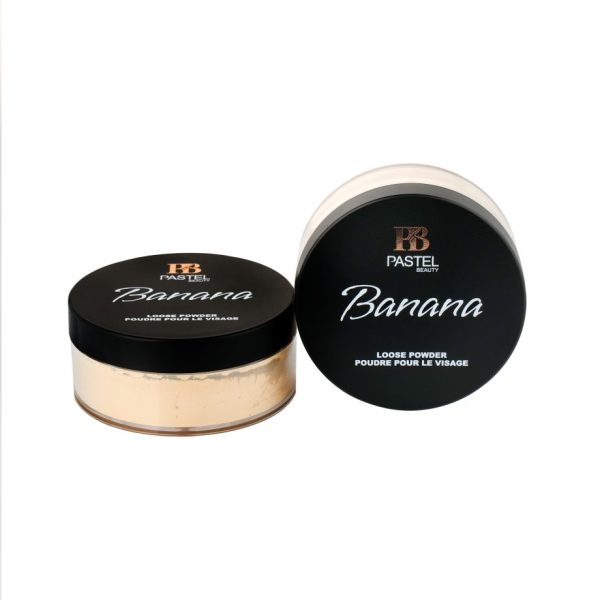 pastel beauty banana loose powder