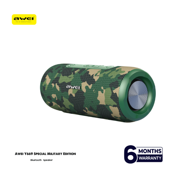 awei y669 bluetooth waterproof outdoor dual speaker (31w)