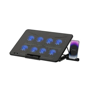 rapoo cf300 high efficiency laptop cooling pad – black