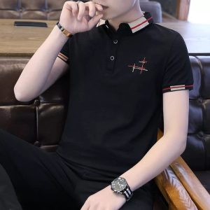 men's cotton polo shirt