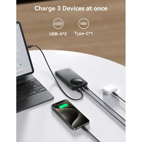 joyroom jr pbf12 10000mah 2.4a led power bank