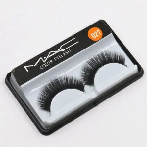 false eyelash with glue