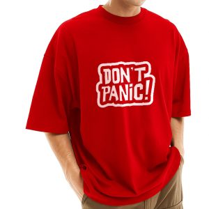 men's stylish drop shoulder (red)
