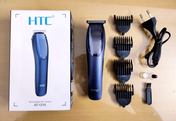 htc at 1210 rechargeable 4 clipper hair trimmer for men