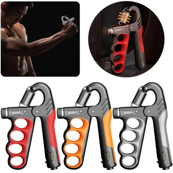 powergrip pro – adjustable hand grip trainer with counter (1 pcs)