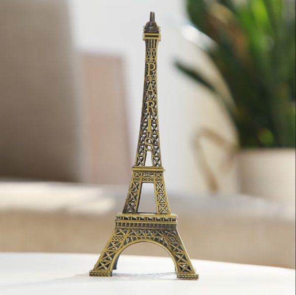 eiffel tower metal showpiece decoration gift