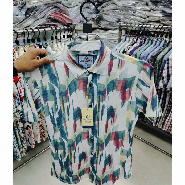 premium pop corn half sleeve shirt for men's