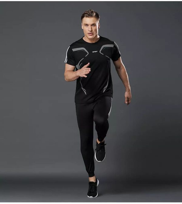 stylish sports t shirt & trouser (2pc set)