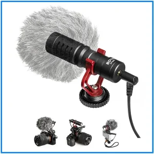 boya by mm1 cardioid condenser microphone