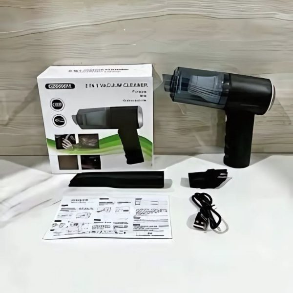 2 in 1 wireless portable and rechargeable mini vacuum cleaner