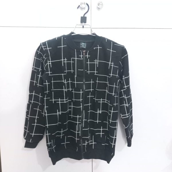 men's stylish winter zipper jacket