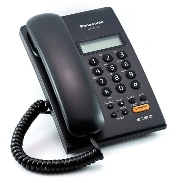 panasonic kx t7705 t&t landline caller id telephone