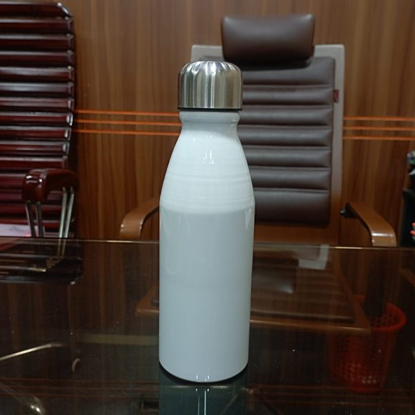 silicon bottle fancy white 500 ml