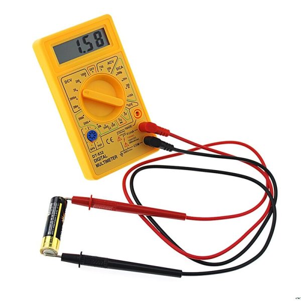 professional dt830 digital multimeter lcd dc voltmeter ammeter ohm tester