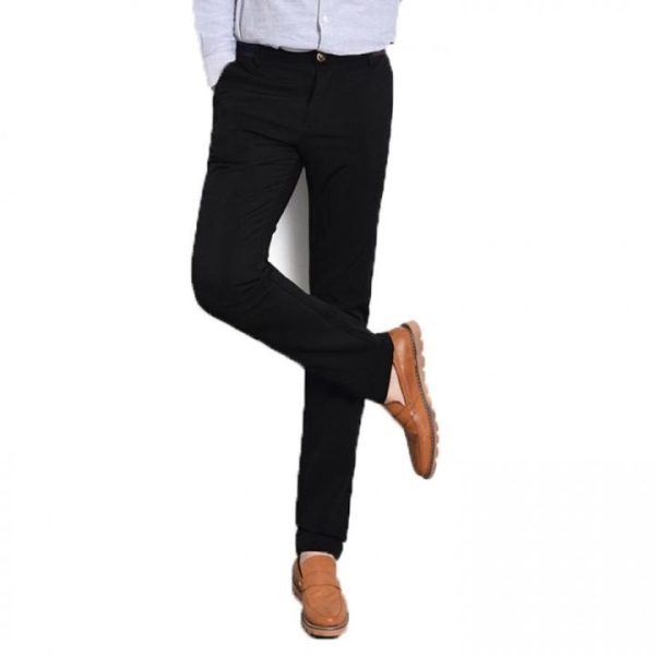 men's gabardine pant (black color)