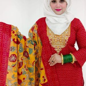 cotton print three pcs