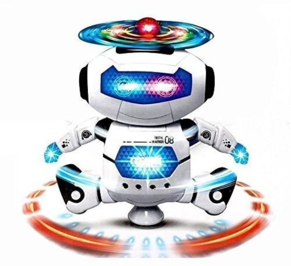 electronic dancing robot toy for kids