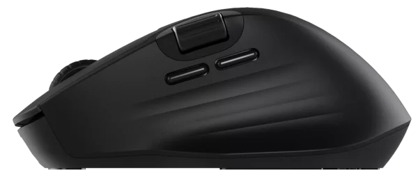 rapoo mt560tm multi mode wireless ergonomic mouse – black