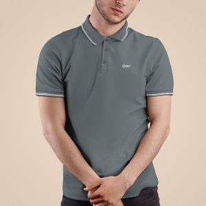 men's cotton polo shirt