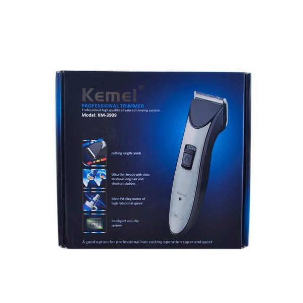 kemei km 3909 cordless hairclipper electric men