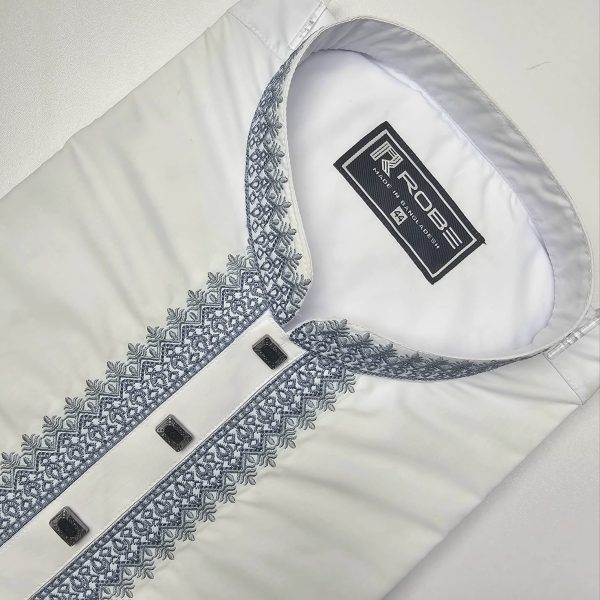 pakistani exclusive embroidery panjabi