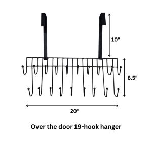 over the door 19 hook hanger