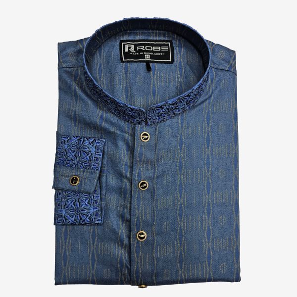 indian exclusive embroidery panjabi