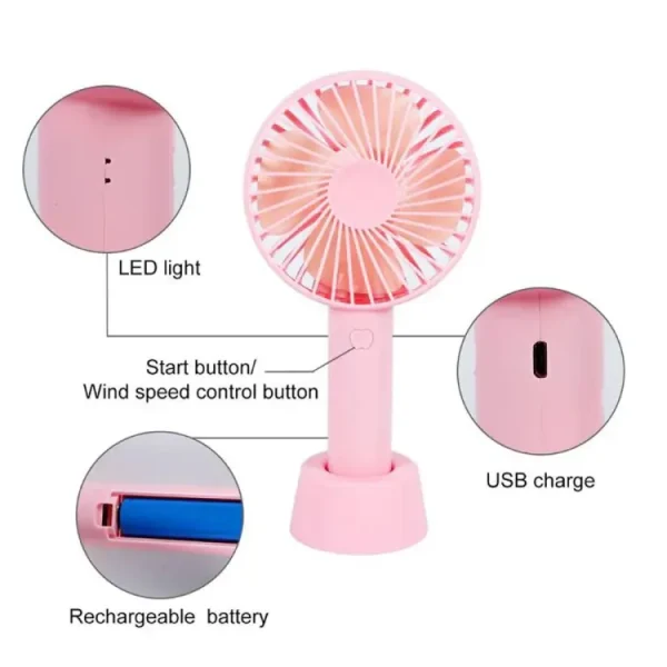 mini fan very stylish rechargeable hand fan usb lithium battery charger fan