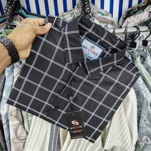 pure cotton full sleeve check shirt for men’s