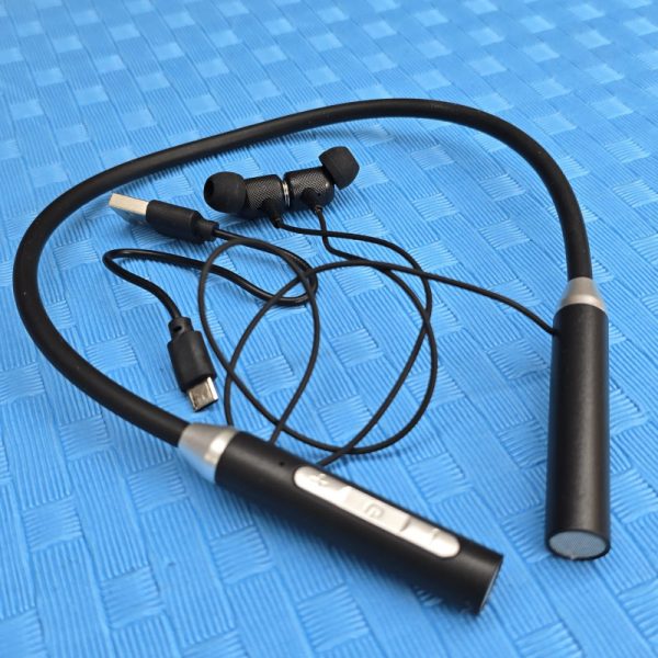 hm01 wireless neckband headphone