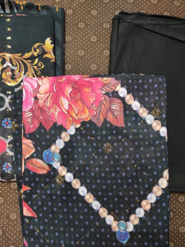 anaya hoor rigging digital printed cotton 3 piece