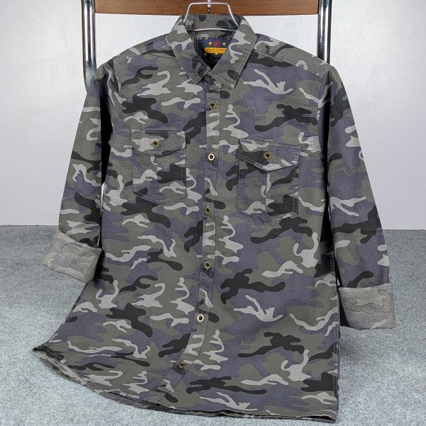 fashionable casual shirt for men (black)