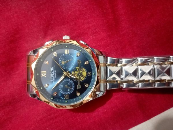 binbond b1236 brand fashion tourbillon dial quartz watches men’s luxury stainless steel