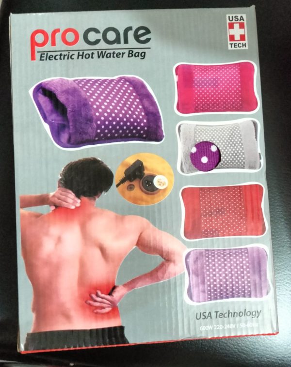 electric hot water bag pain remover multicolour hot water bag